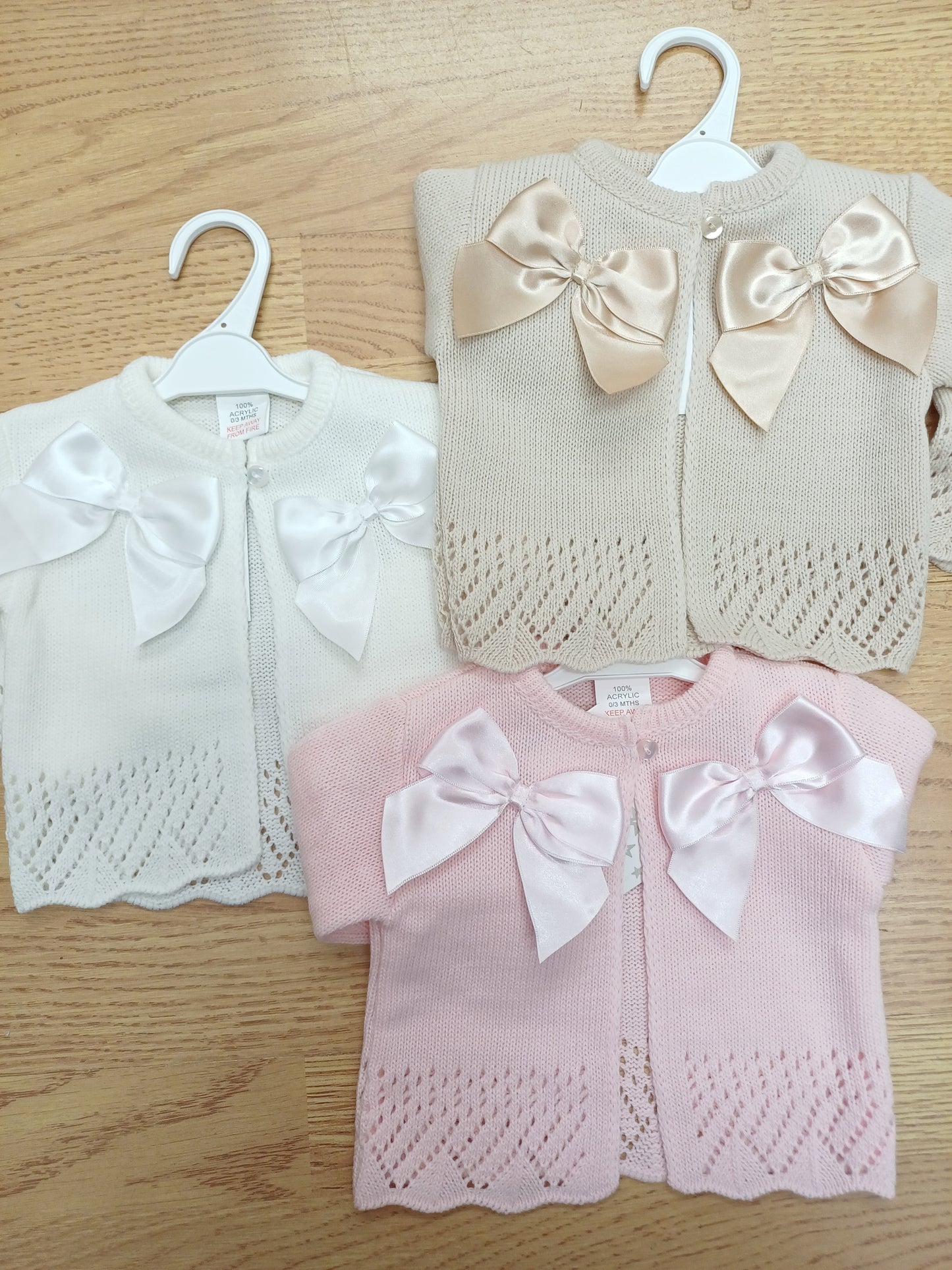 Beautiful baby girls  Cardigan with bows