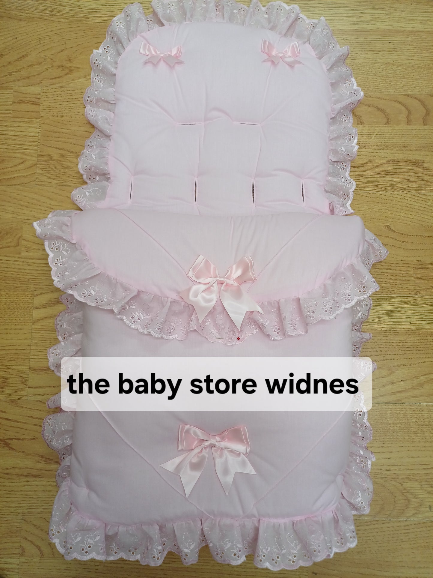 Baby Boys  / girls  universal fit  pram cosytoes / footmuff with bows  comes in various colours