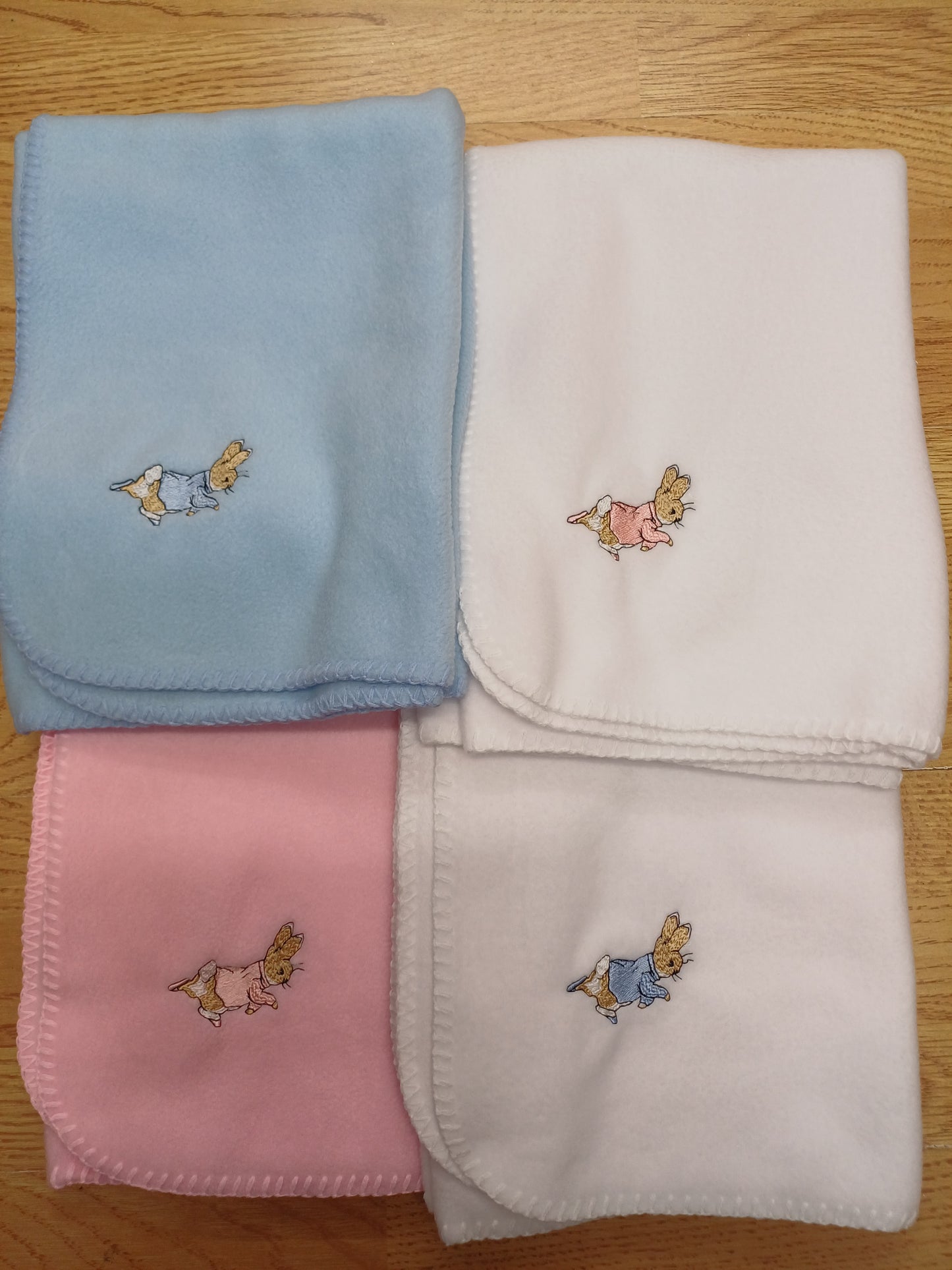 Babys pram  blanket / fleece peter  rabbit