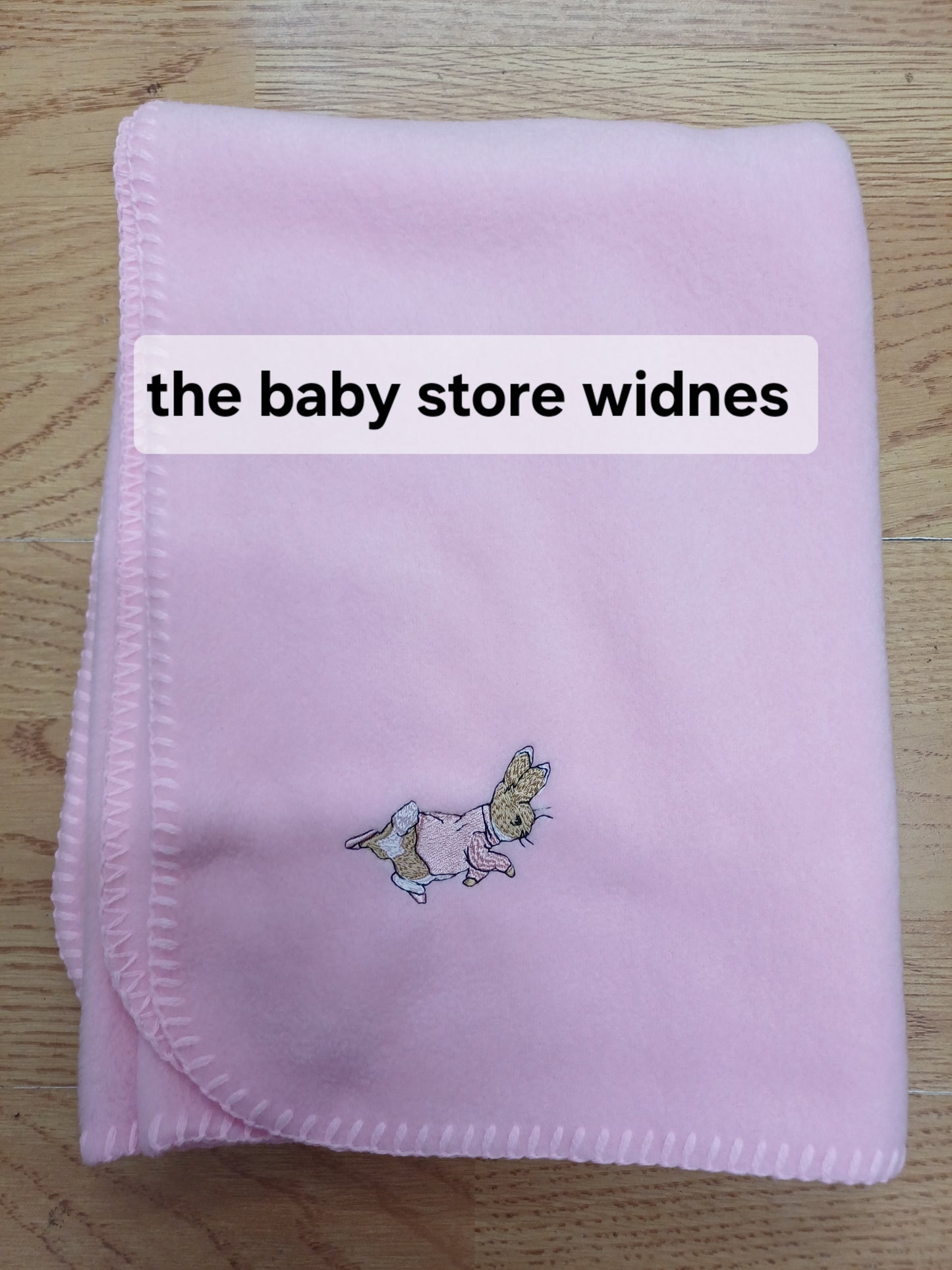 Babys pram  blanket / fleece peter  rabbit