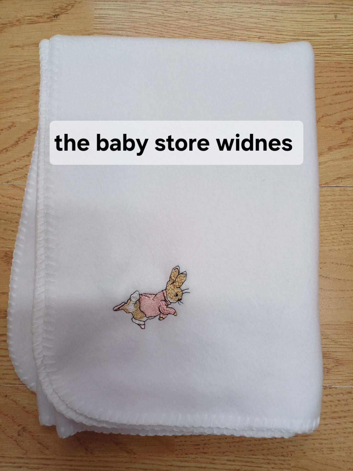 Babys pram  blanket / fleece peter  rabbit