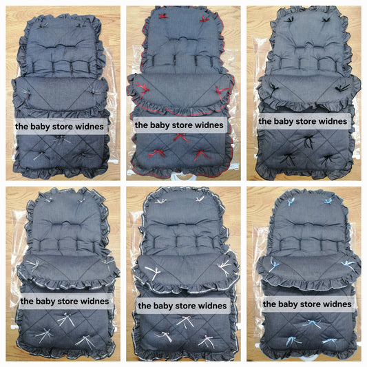 Baby Boys  or girls  universal fit  pram cosytoes / footmuff comes  in various colours
