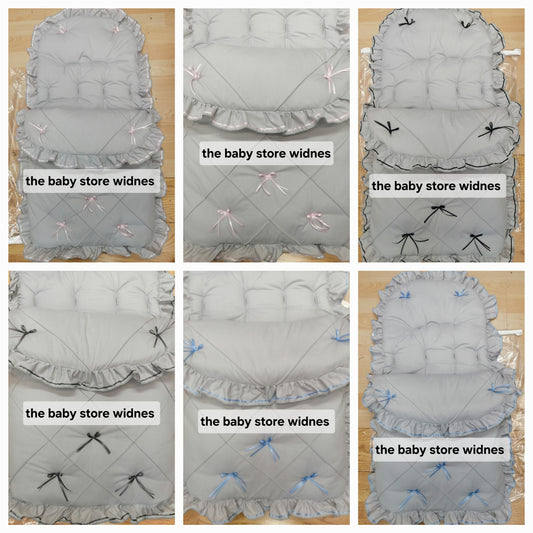 Baby Boys/ girls universal fit pram cosytoes/ footmuff comes in various colours