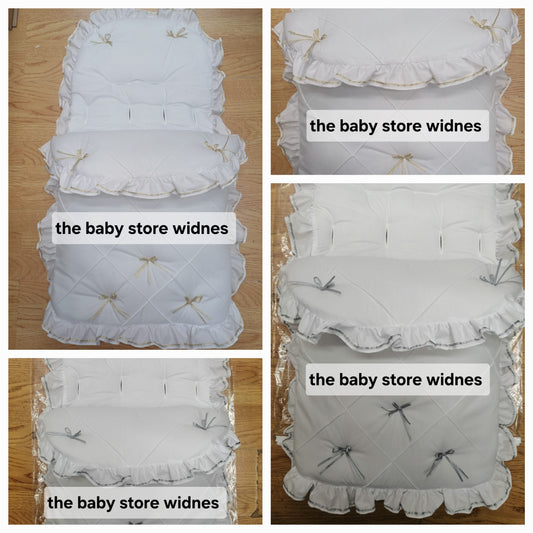 Baby Boys / girls universal fit pram cosytoes / footmuff comes in various colours