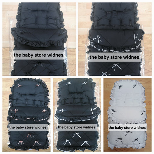 Baby Boys / girls universal fit pram cosytoes/ footmuff comes in various colours
