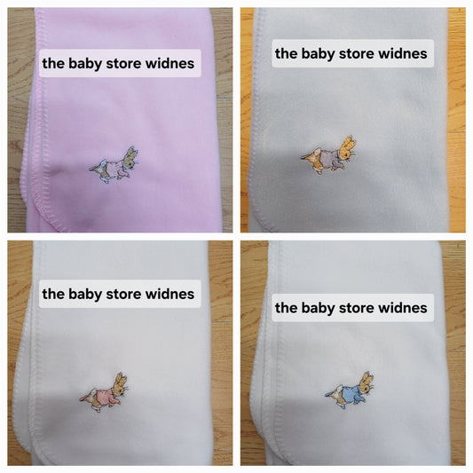 Babys pram  blanket / fleece peter  rabbit