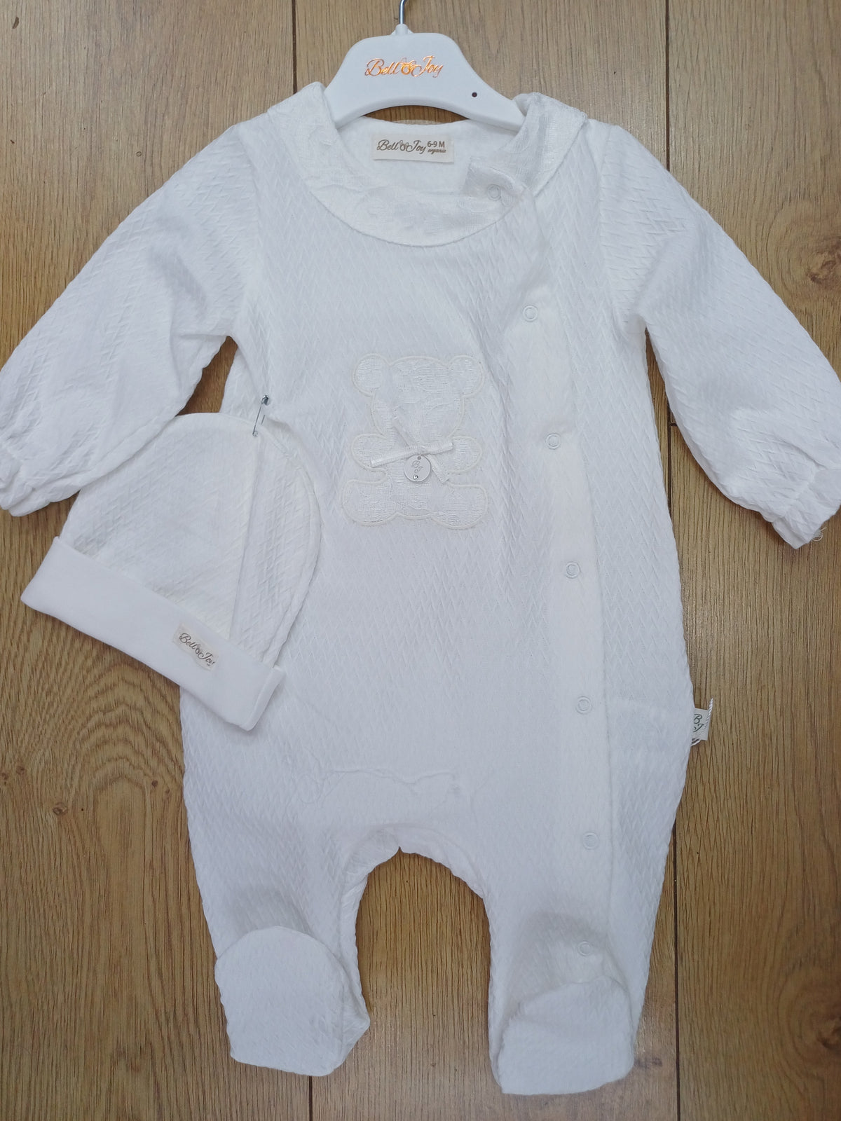 Babys unisex  all in one Spanish style  teddy bear lace  romper and hat set
