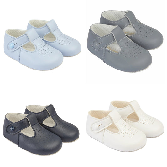 Baypods Boys and girls  pre walker soft sole pram shoes