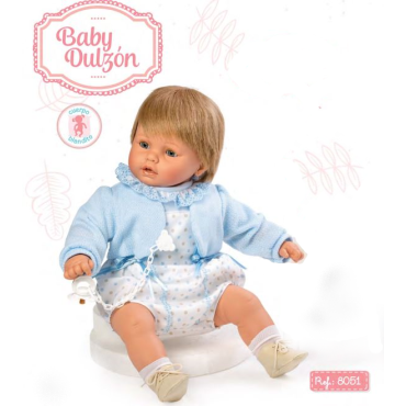 Spanish  crying  toddler  doll size  62cm in beuatiful  baby  romper