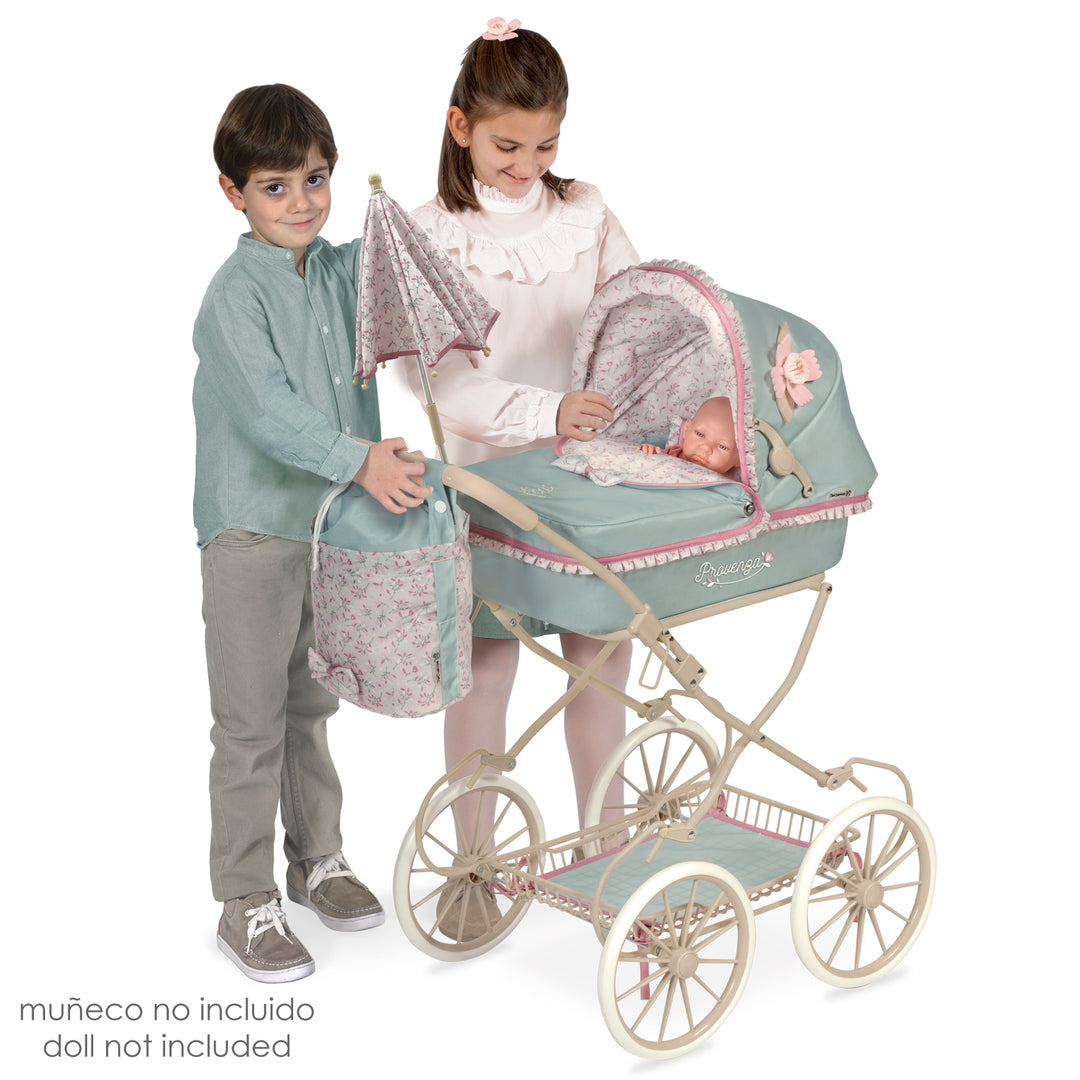 Spanish  reborn  dolls folding  carriage pram with  accessories