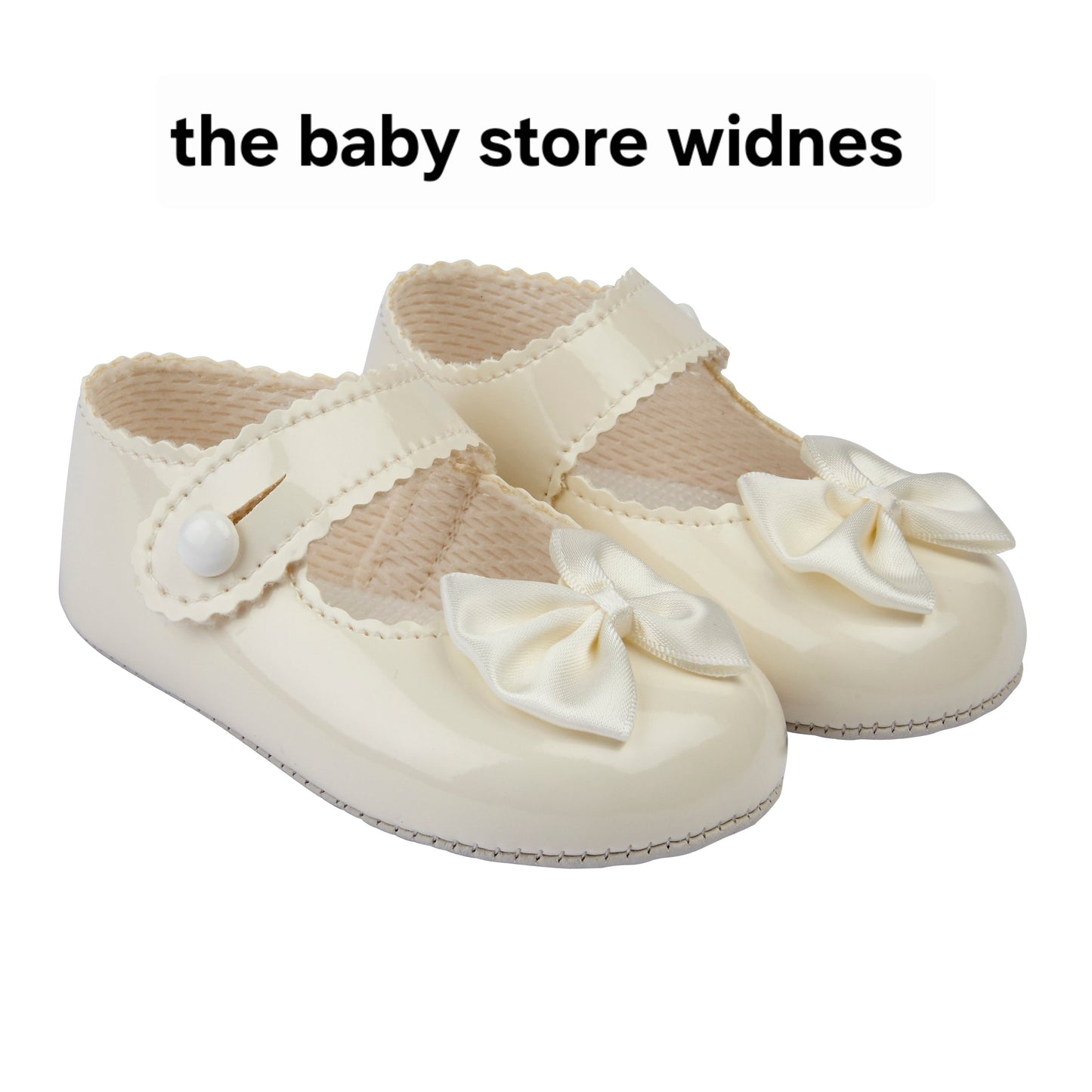 Baypds girls pre walker soft sole pram shoes
