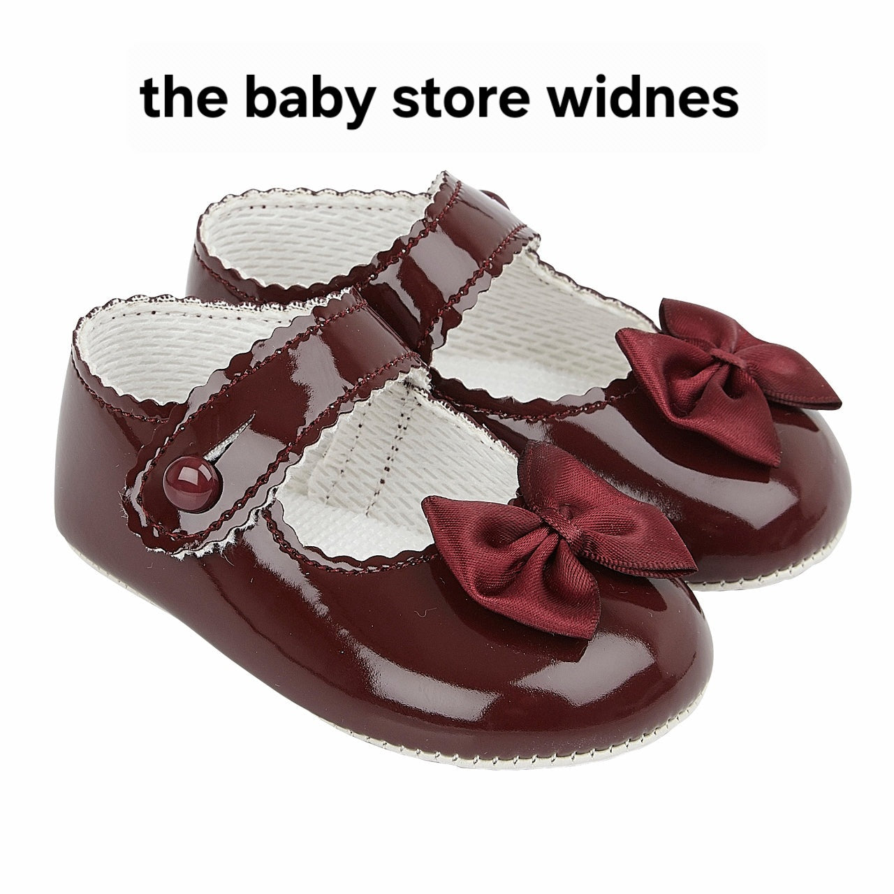 Baypds girls pre walker soft sole pram shoes