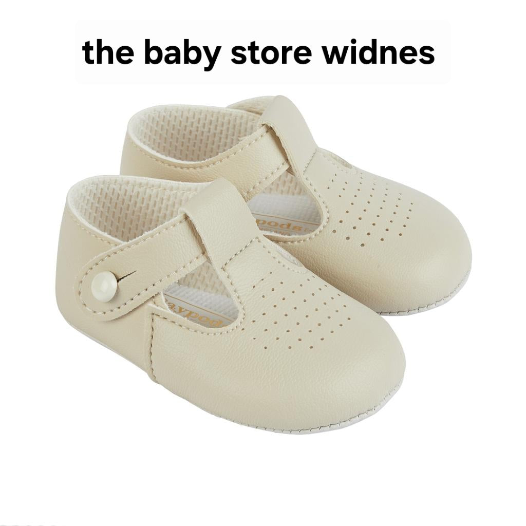 Baypods Boys and girls  pre walker soft sole pram shoes