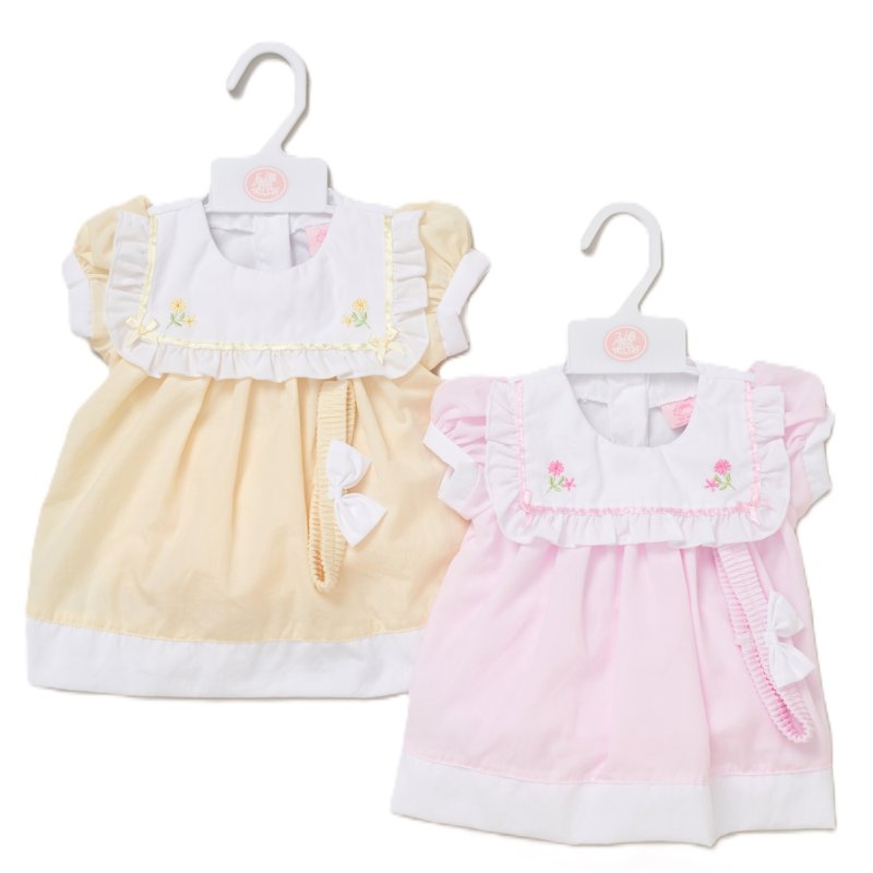 Baby girls  3 piece set with  dress knickers and headband