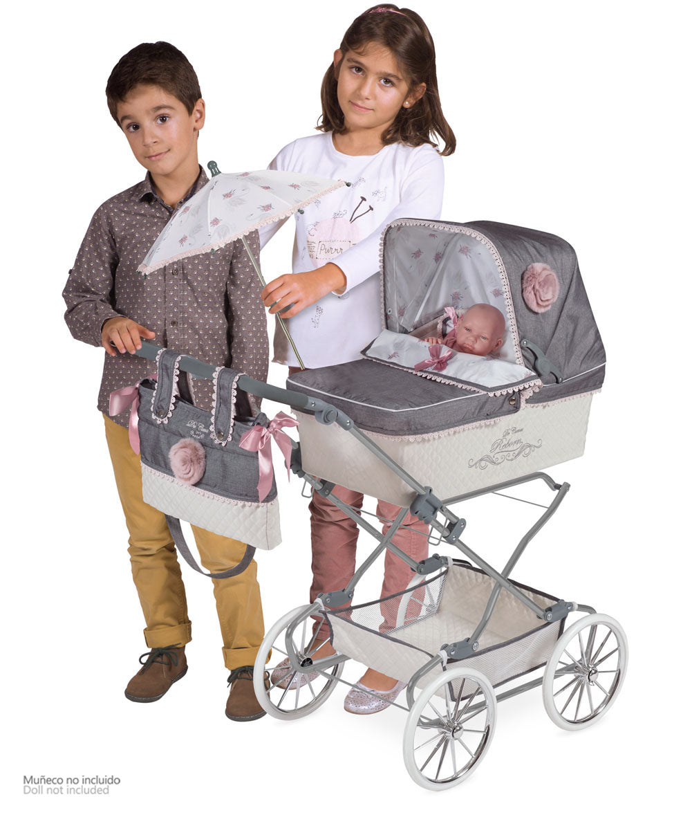 Spanish reborn folding carriage pram