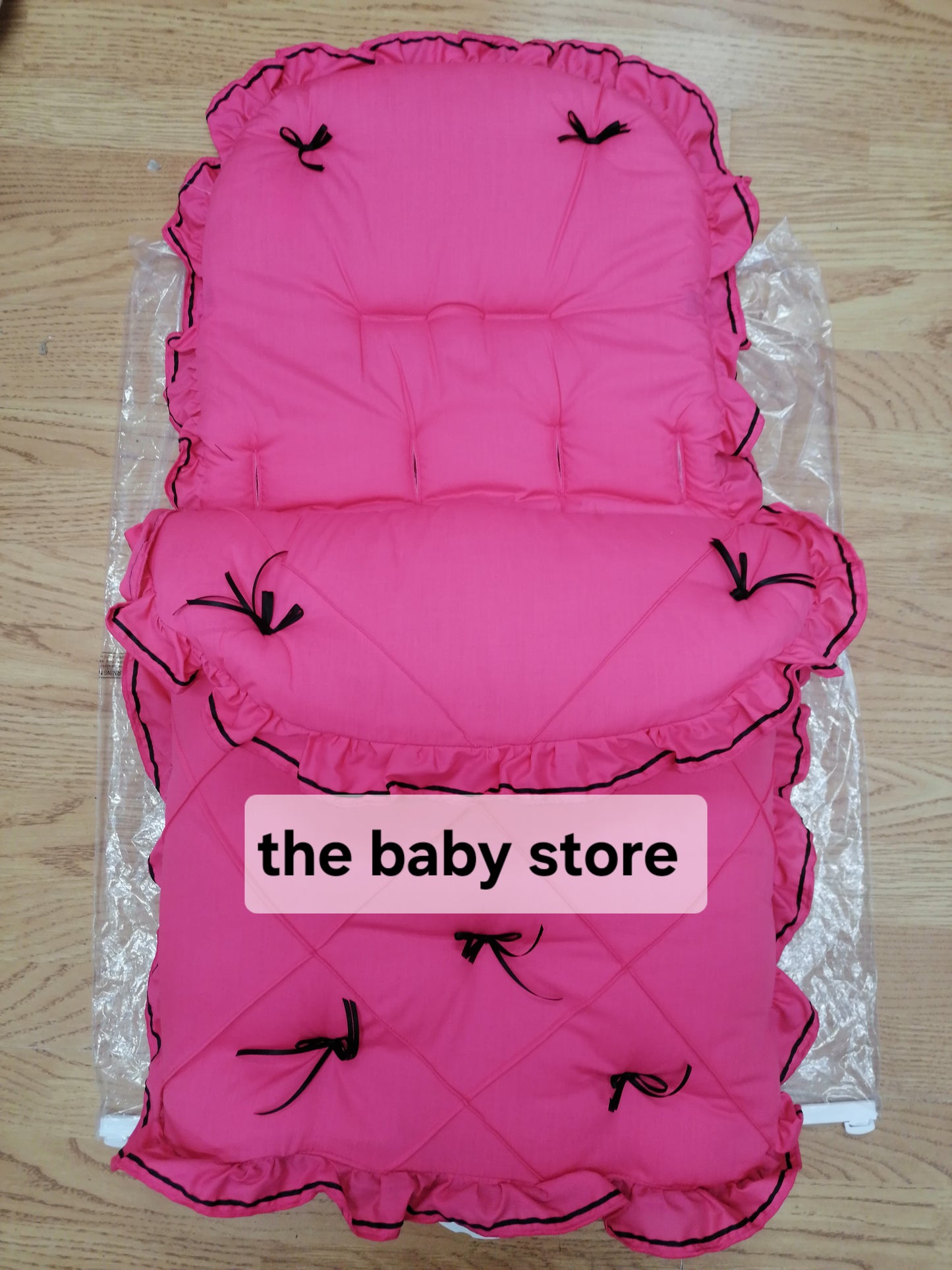 Footmuff pram cosytoes universal fit  pram set buggy Liner  stroller with Bows