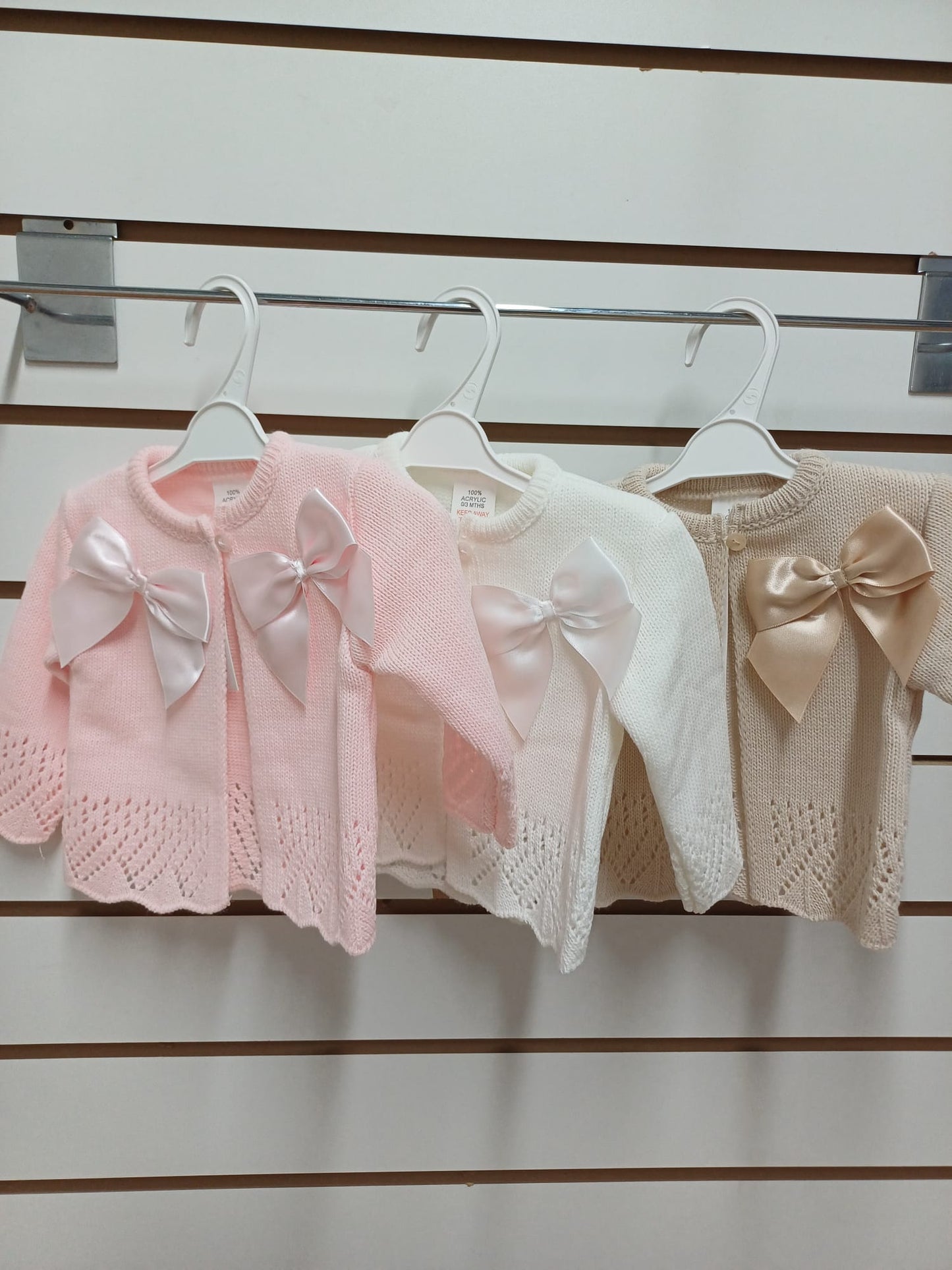 Beautiful baby girls  Cardigan with bows