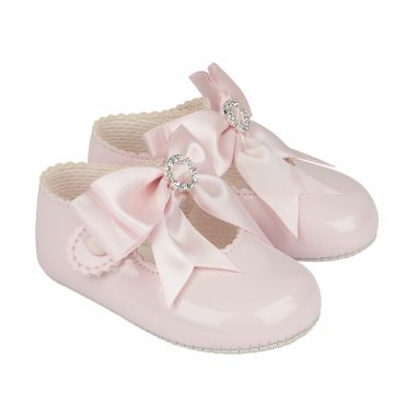 Baypods baby  girls  pre walker soft sole pram shoes