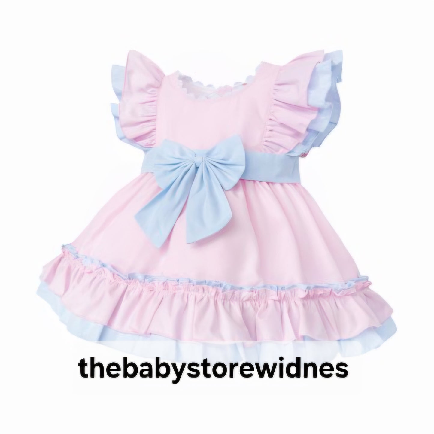 Girls wee me dress with bow