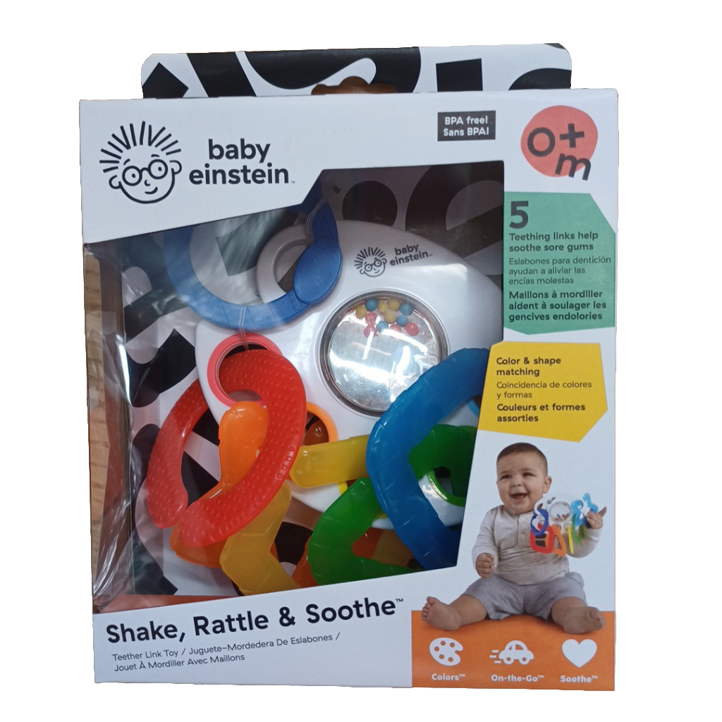 Baby einstein shake rattle and soothe toy