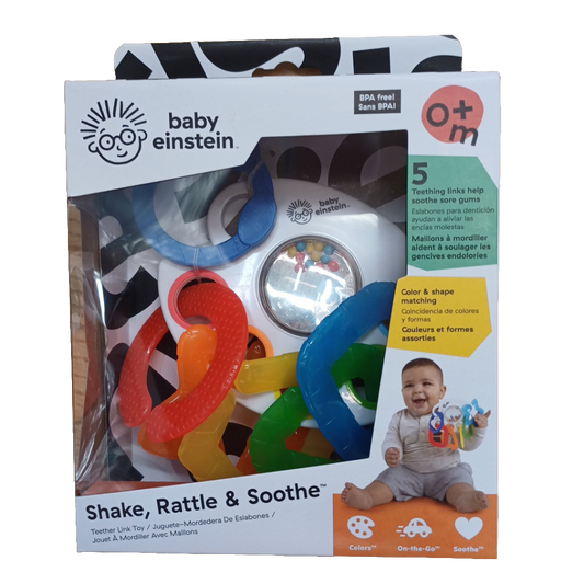 Baby einstein shake rattle and soothe toy