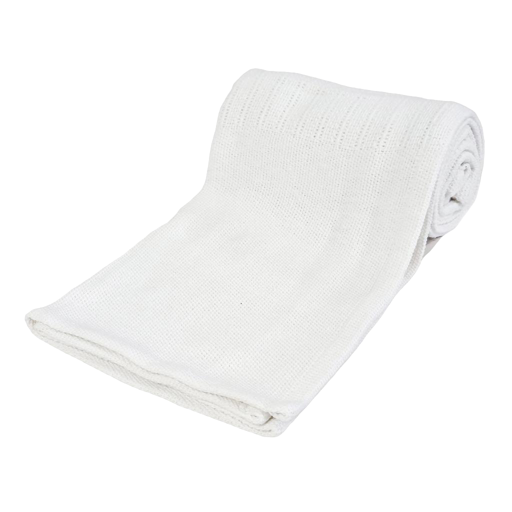 Baby deluxe cotton cellular pram blanket