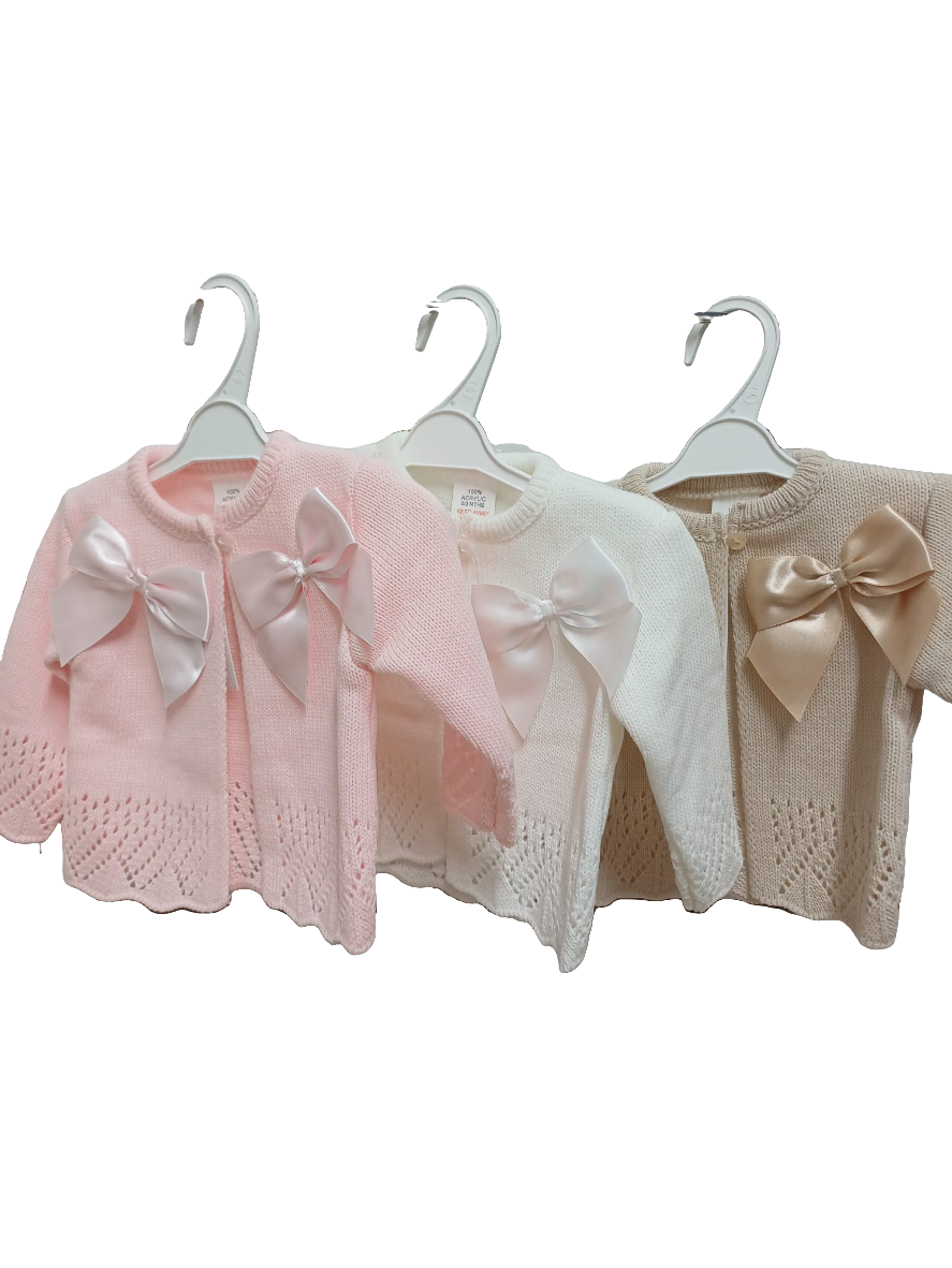 Beautiful baby girls  Cardigan with bows