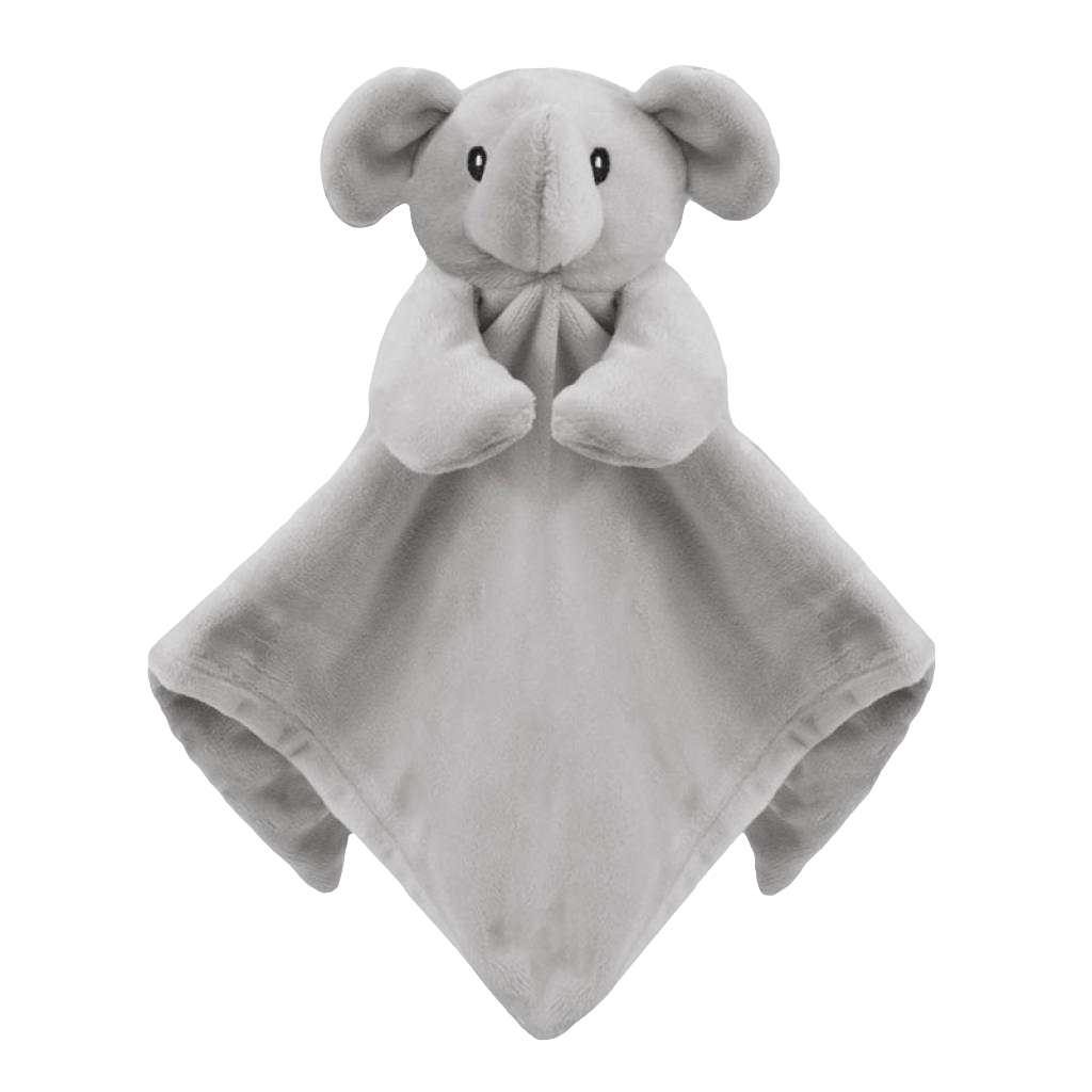 Babys plush  elephant comforter