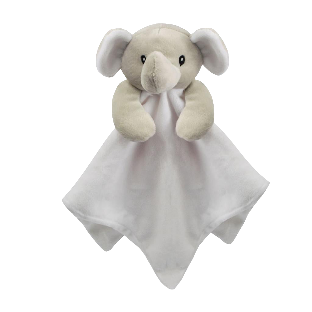 Babys plush  elephant comforter