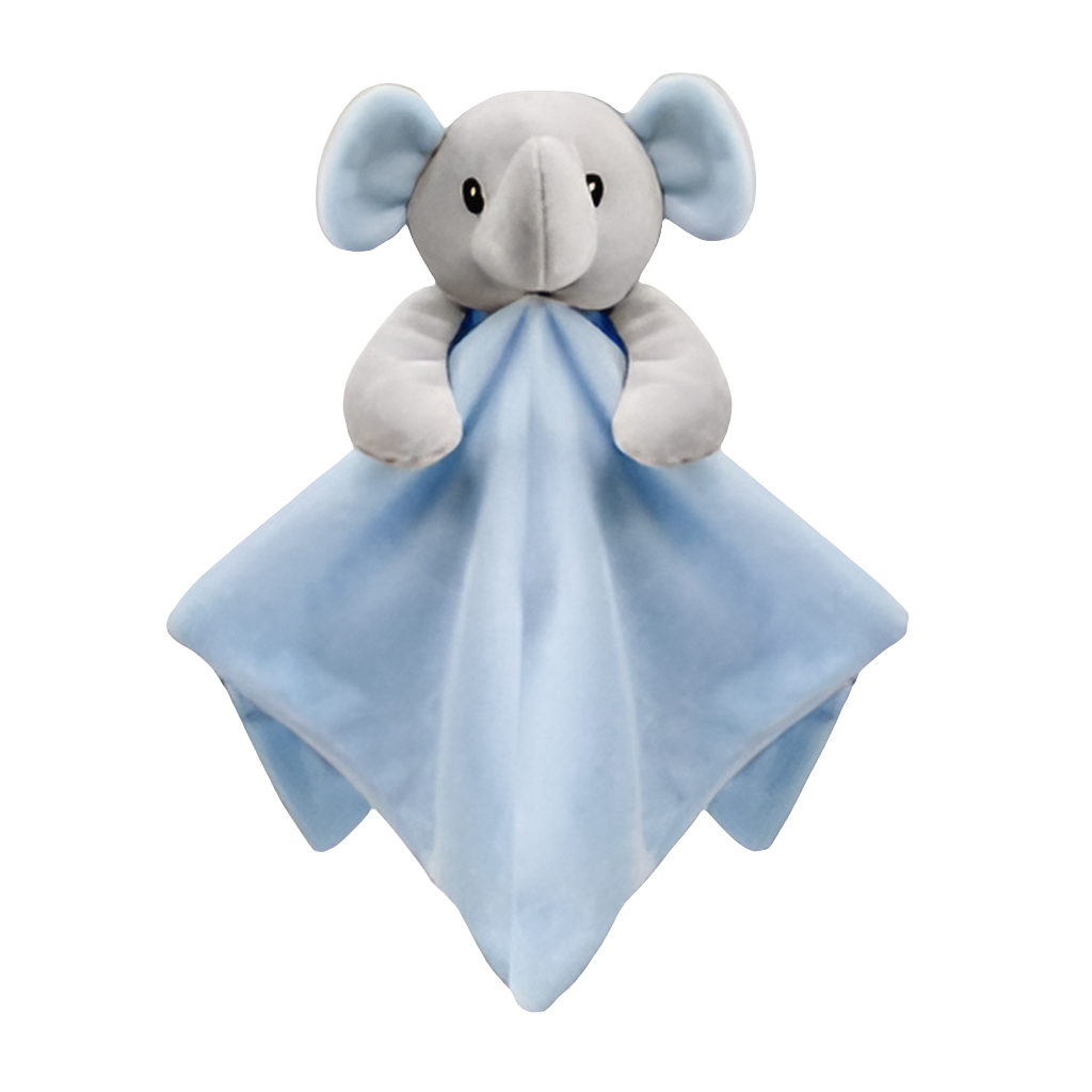 Babys plush  elephant comforter