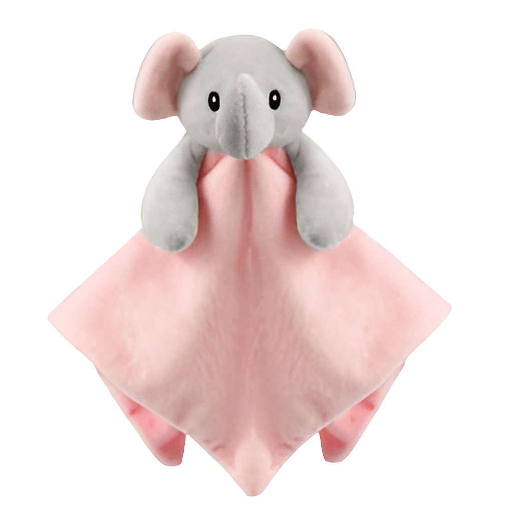 Babys plush  elephant comforter