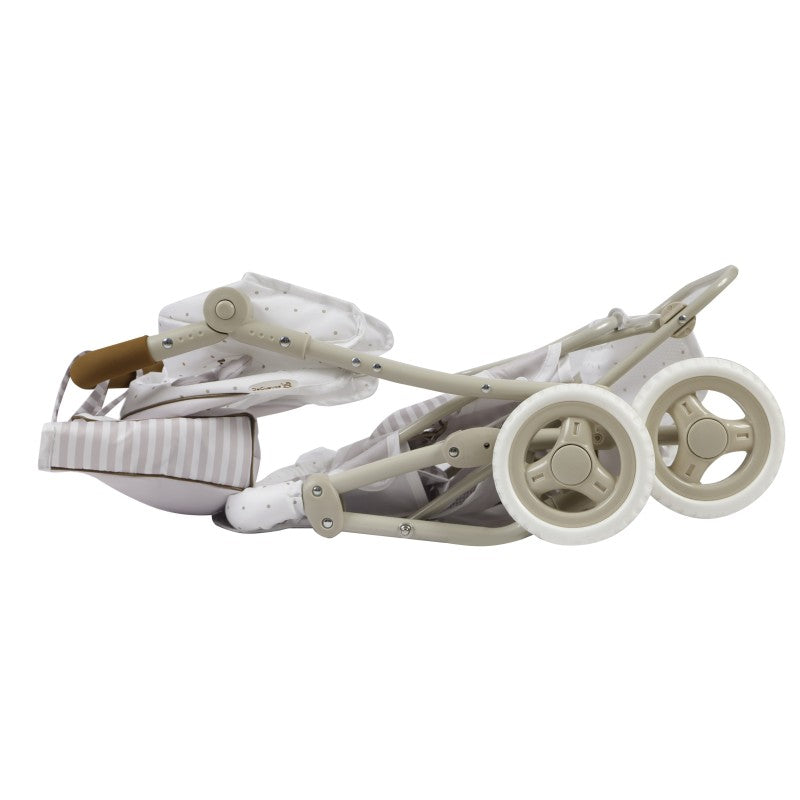 Spanish dolls folding  twin  pram