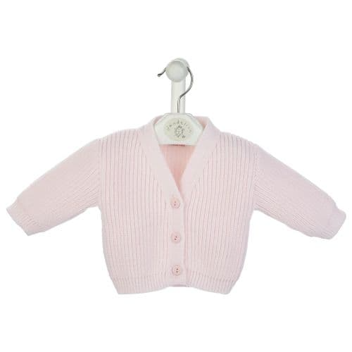 Dandelion babys knitted cardigans sizes from premature to 3  months various colours to choose from