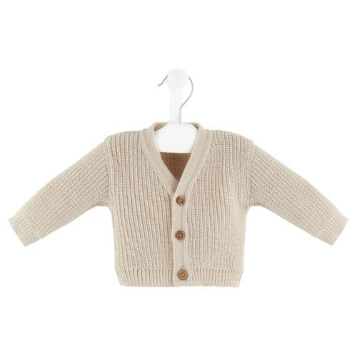 Dandelion ribbed  knitted cardigan